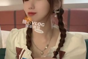 网红美少女小桃酱被学长骗到酒店,结果…